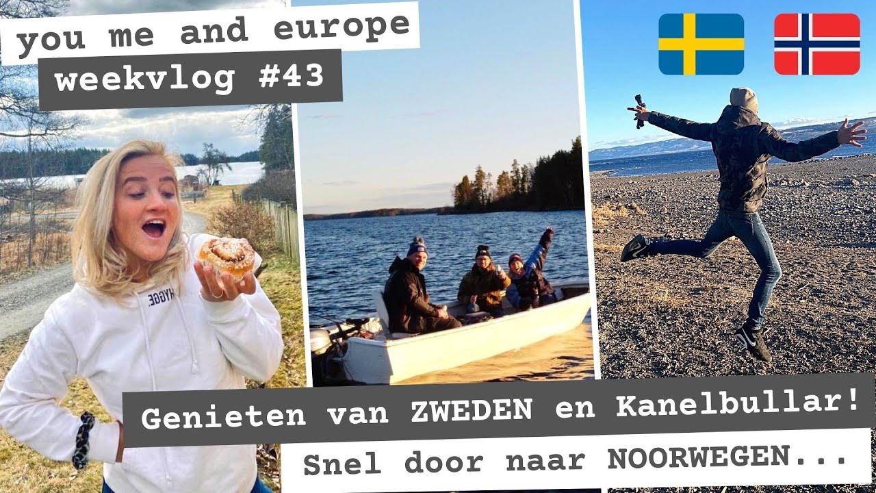 Weekvlog #43 ZWEEDS weekend: vissen & barbecuen in VÄRNAMO, op naar NOORWEGEN & Probleem aan camper?