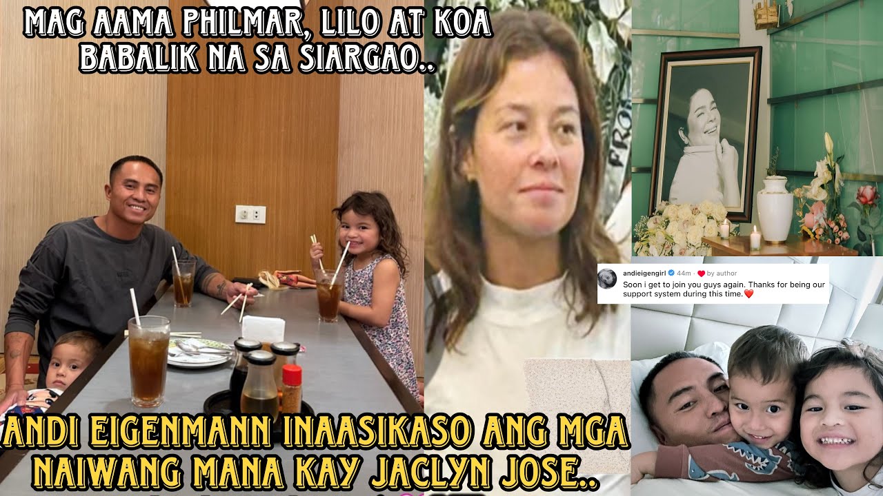 ANDI EIGENMANN INAASIKASO ANG MGA NAIWANG MANA AT ARI ARIAN NG INA JACLYN JOSE KASAMA SI GWEN