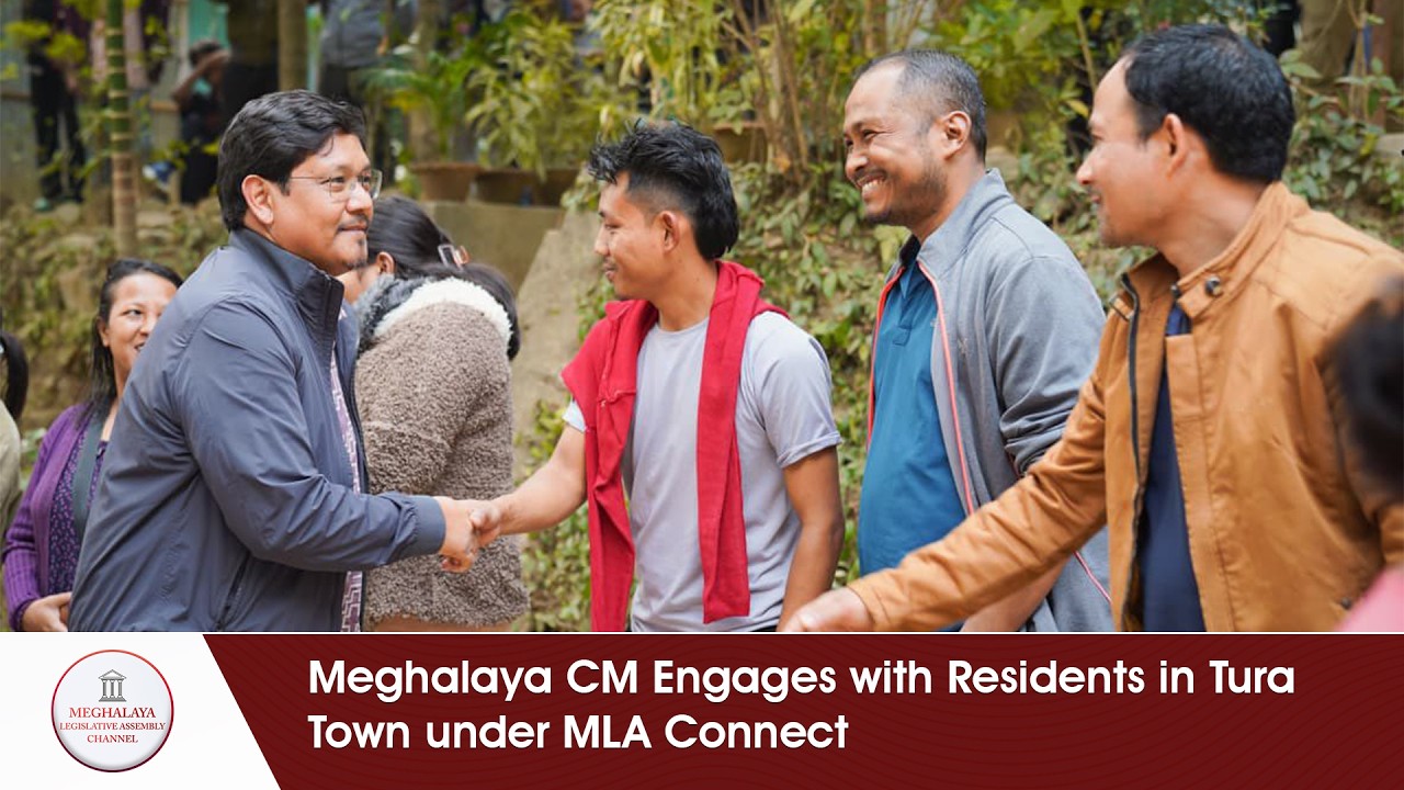 Meghalaya CM Engages with Residents in Tura Town under MLA Connect