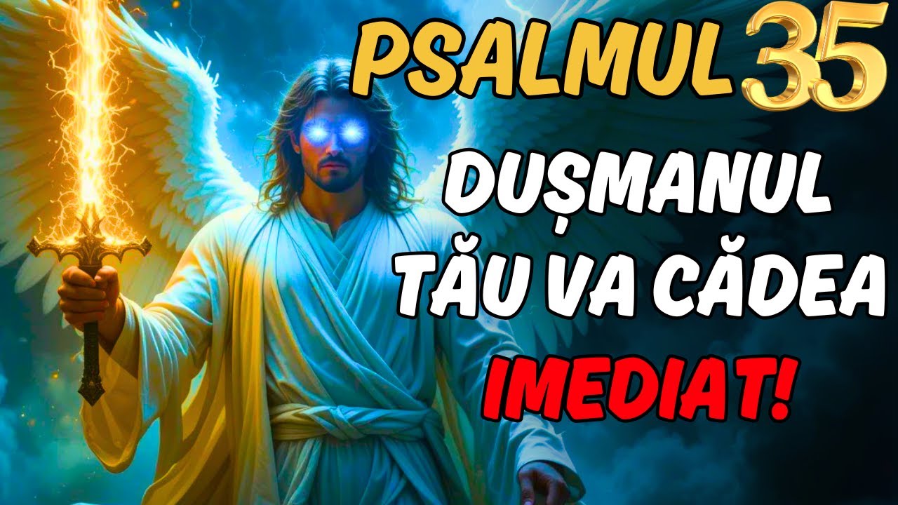 🛑ÎNCERCAȚI PUTEREA PSALMULUI 35 PENTRU A ELIMINA DUȘMANIA ȘI A ADUCE PROTECȚIE IMMEDIATĂ