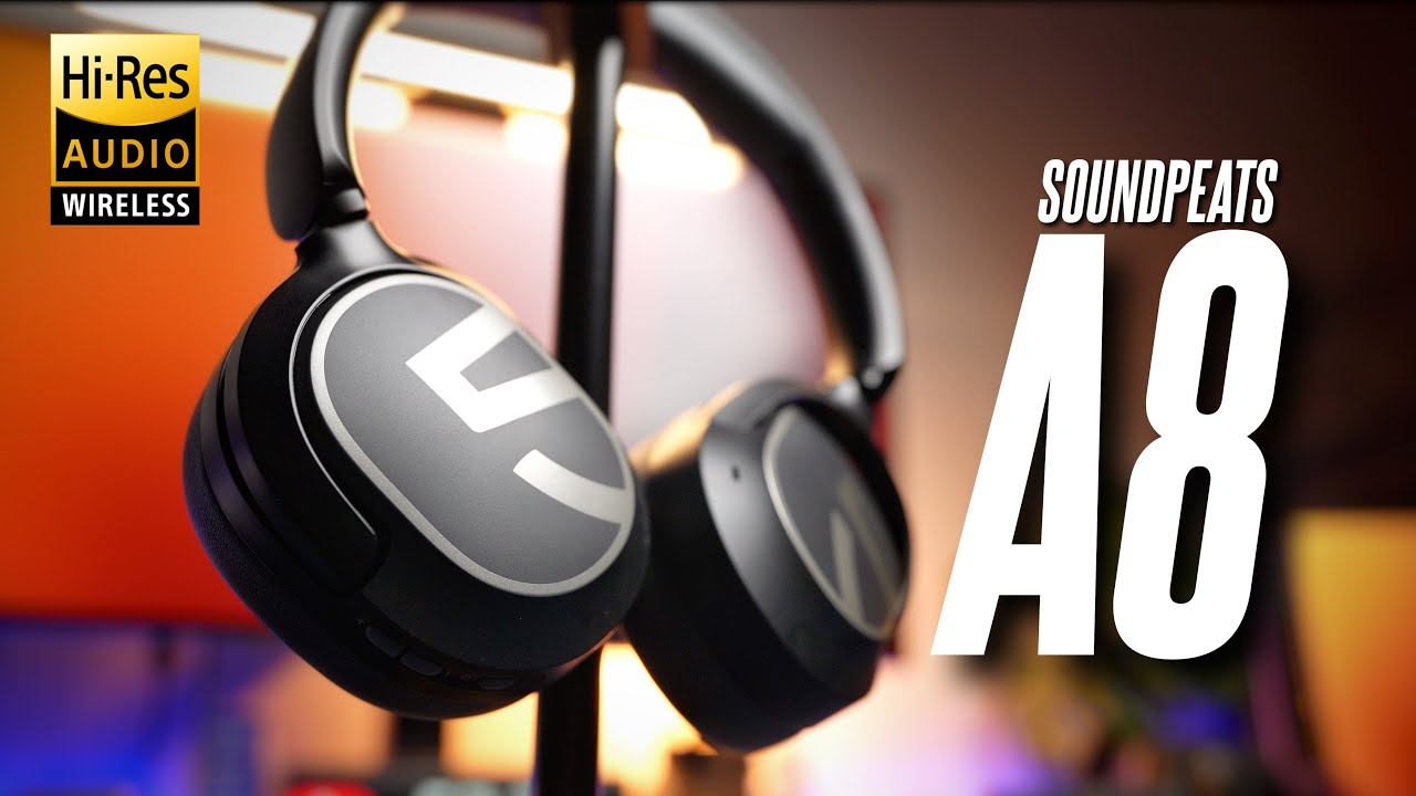 Soundpeats’ Latest BUDGET Friendly ANC Headphones! Soundpeats A8 Review!