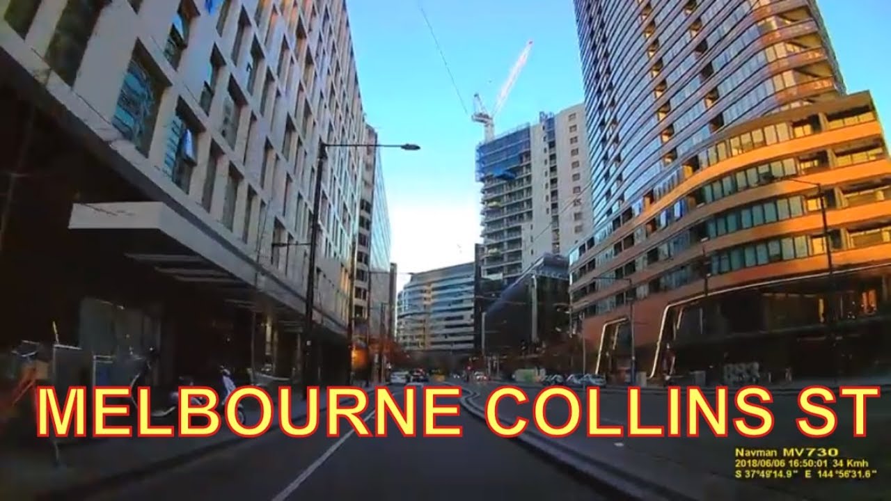 Melbourne City Center Collins Street Cbd