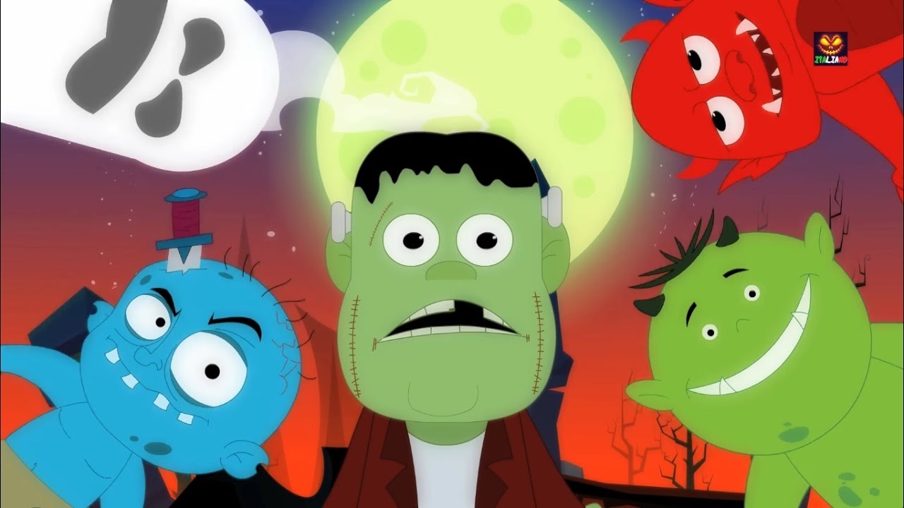 ciao E 'Halloween | popolare rima pauroso | video educativo | Hello Its Halloween