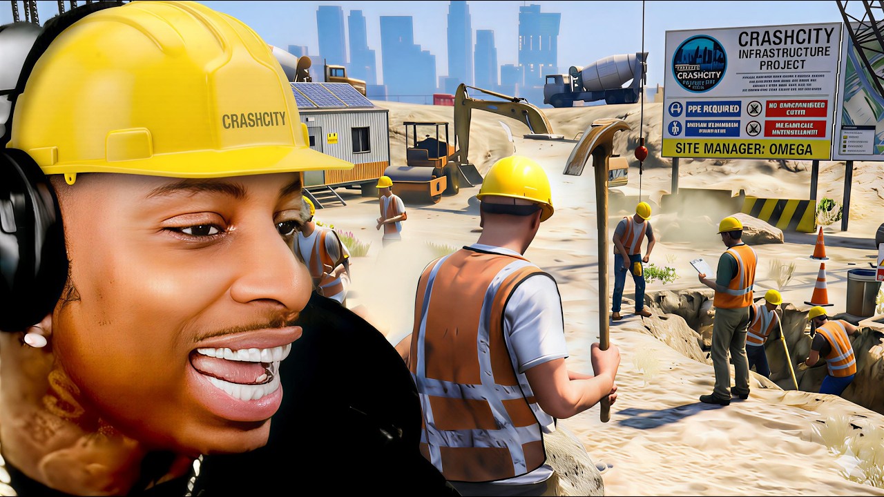 FunnyMike Gets His FIRST JOB In CRASHCITY RP.. 😭 (GTA 5 RP)