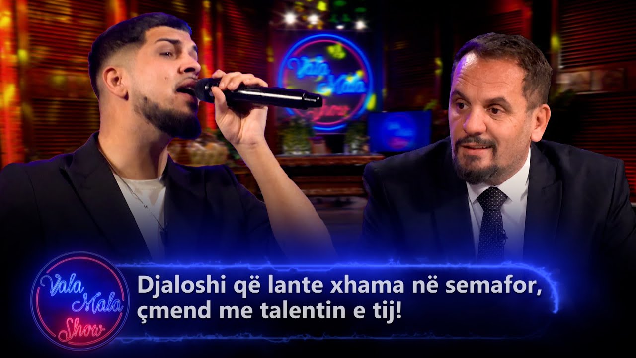 Djaloshi që lante xhama në semafora, bëhet super këngëtar!! - Gani Raketa e kall në ValaMalaShow
