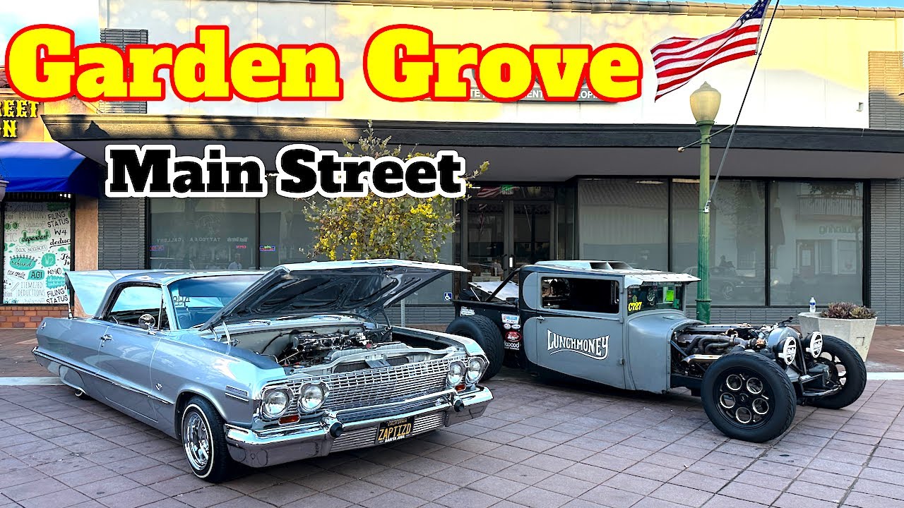 Classic Car Show Historic Main Street (Aug/16/2024) Garden Grove, California