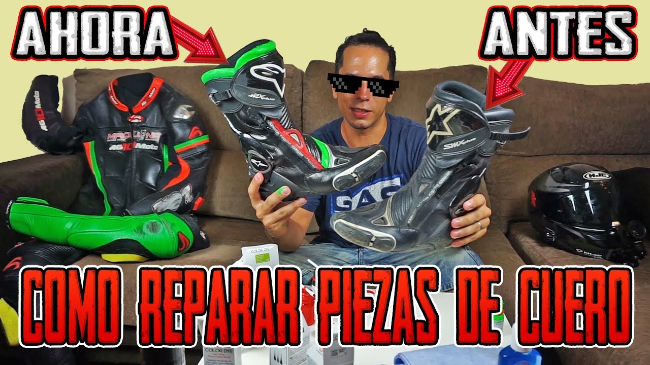 COMO LIMPIAR Y TEÑIR CUERO PARA QUE QUEDE COMO NUEVO !!!