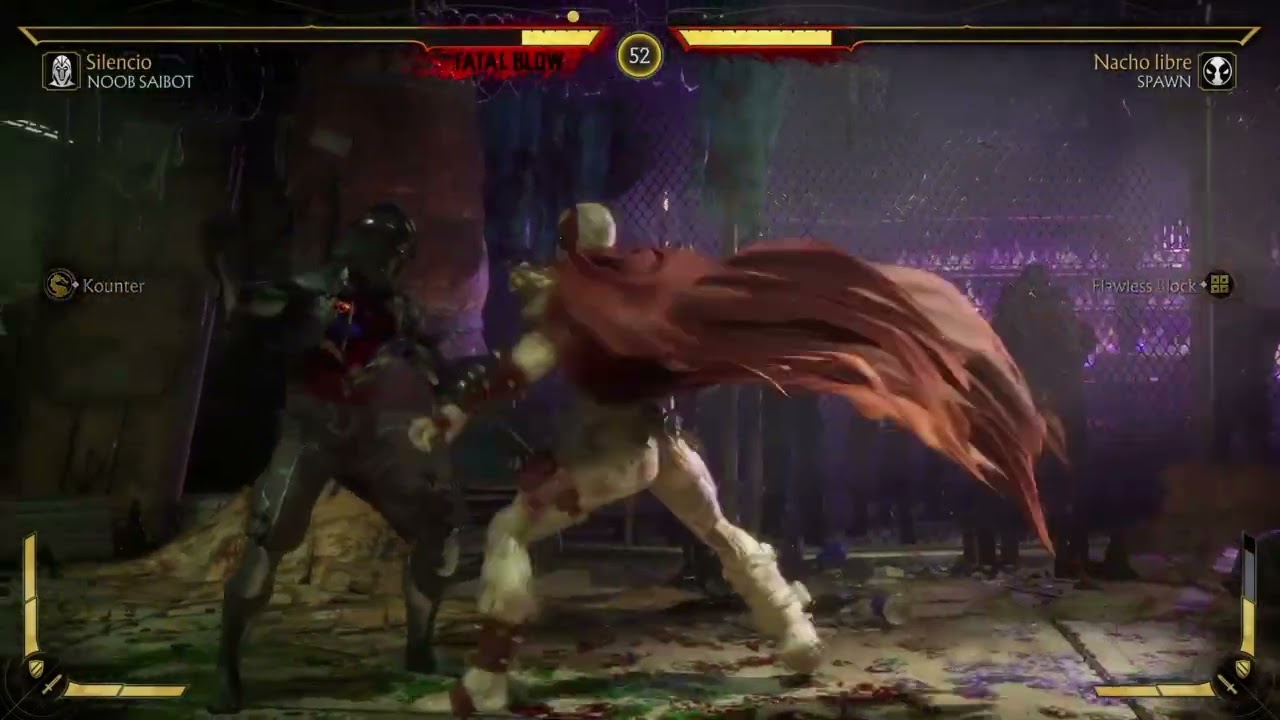 Mortal Kombat 11 - Noob Saibot VS Spawn