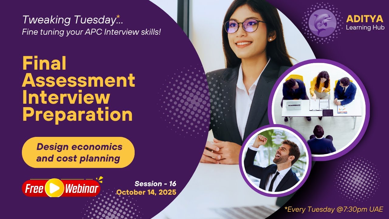 Ace Your Final Assessment - Tweaking Tuesdays (Session 16) Fine Tuning your APC Interview Skills!