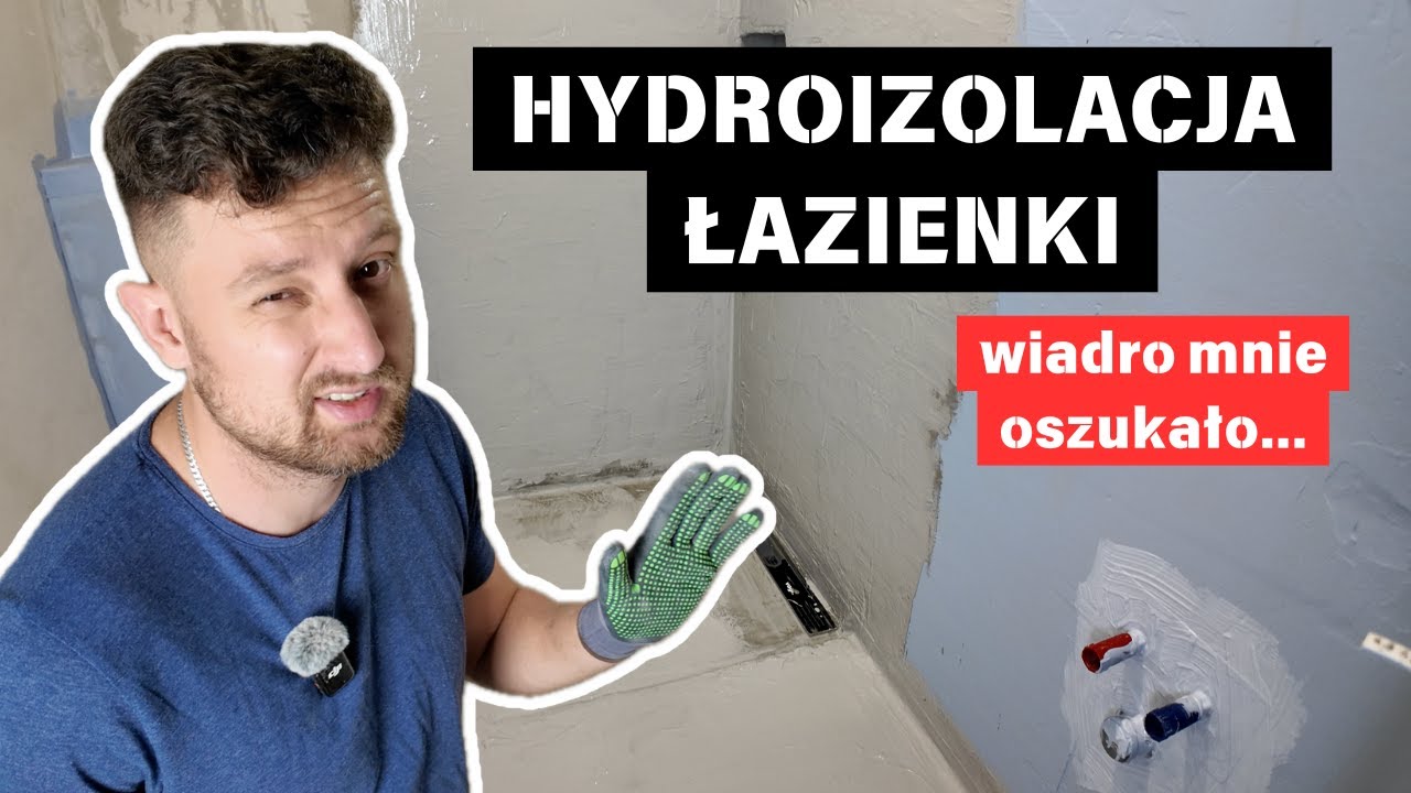 Hydroizolacja łazienki - SOPRO DSF523 | Budowa domu | łazienka