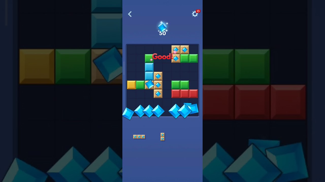 #Block blast!  Exploring new mobile game #DAY-1 #games 🎮😀