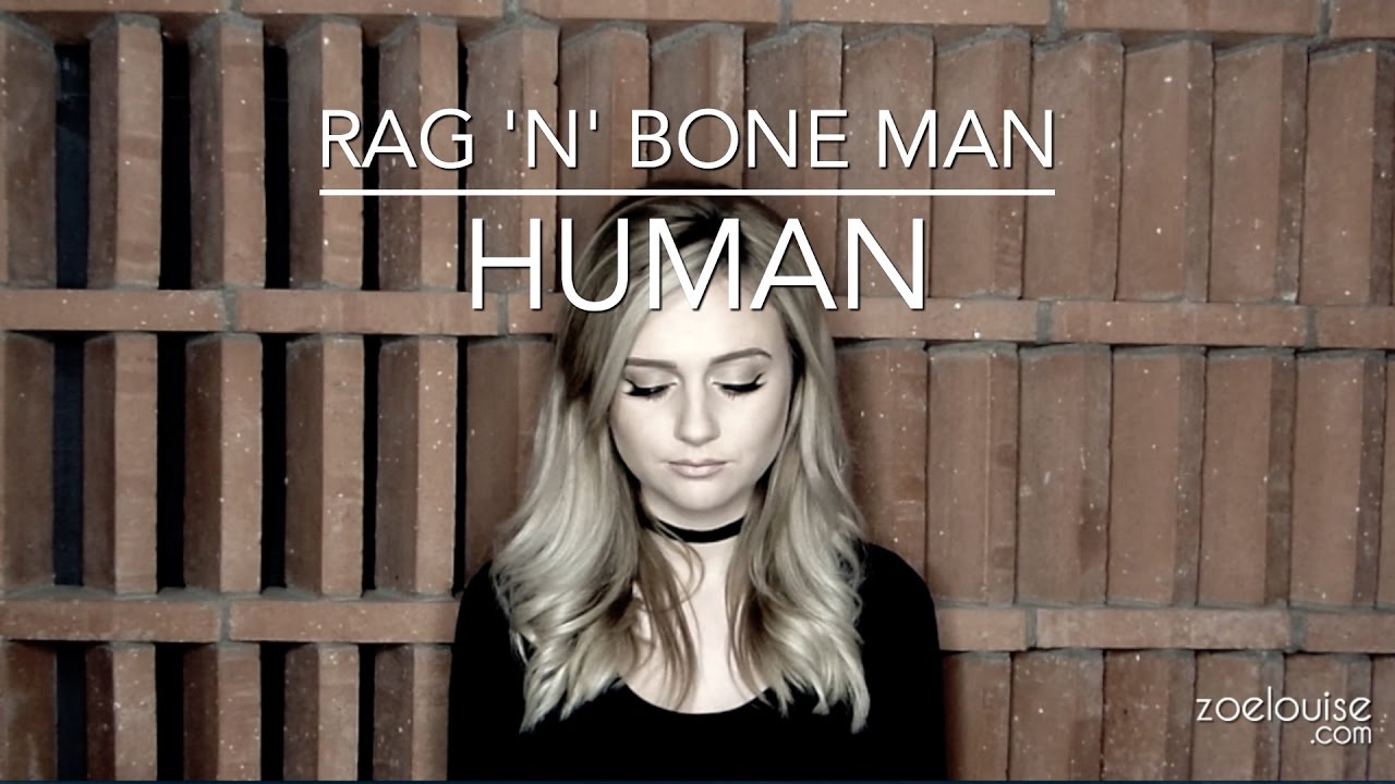 Human - Rag'n'Bone Man  |  Zoe Louise cover