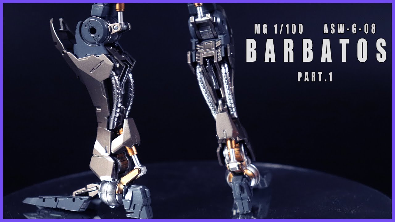 mg 발바토스 part.1 프레임 도색 | MG BARBATOS FRAME PAINT