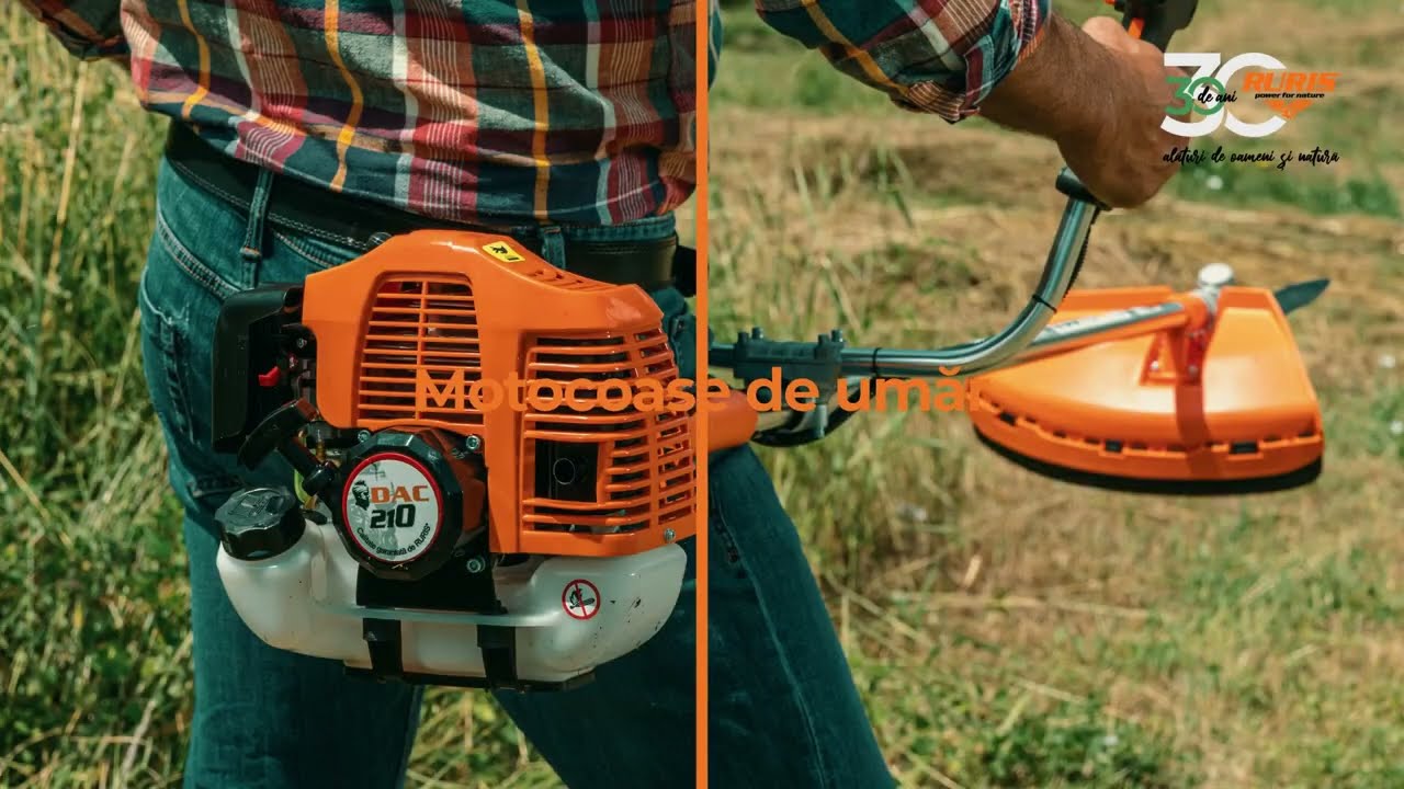 Motocoasa 2 timpi pe benzină DAC 210, 1.7 CP