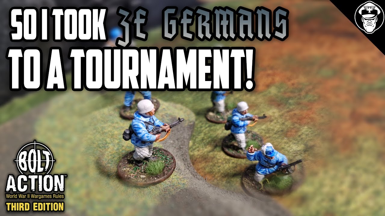 I took ZE GERMANS to Their FIRST Tournament! | After Action Report | Bolt Action 3rd Edition