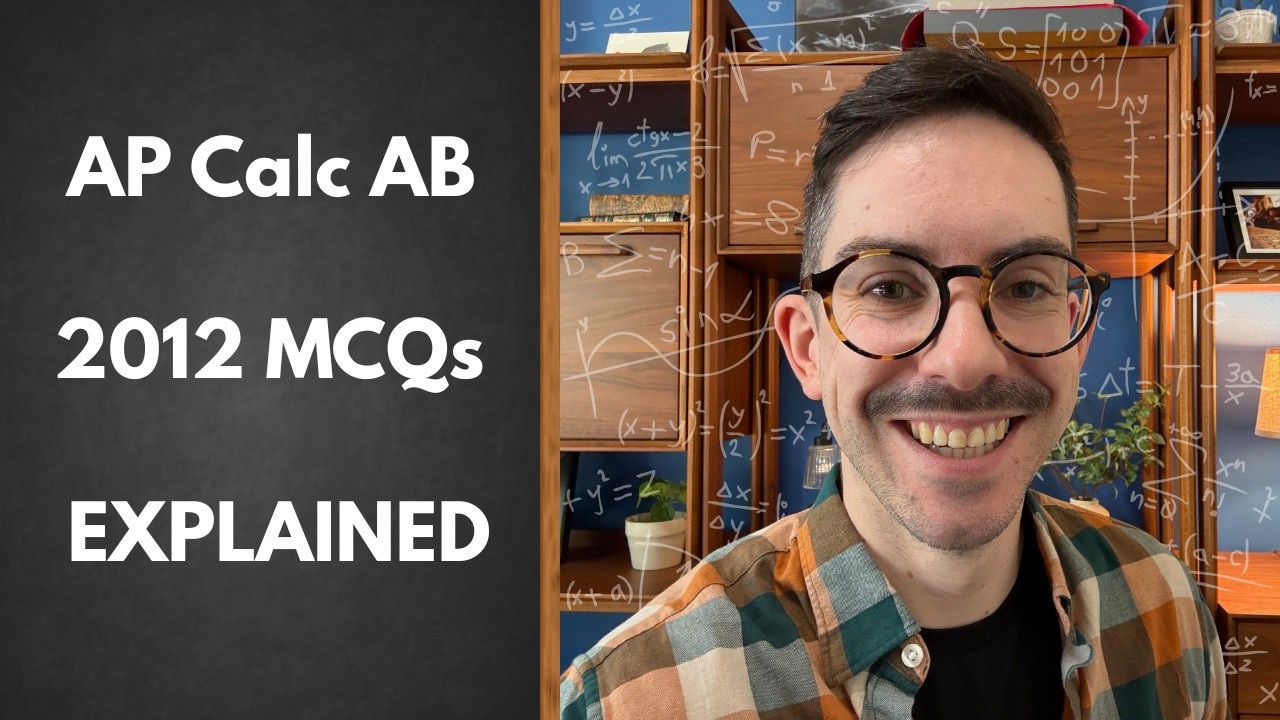AP Calculus AB 2012 MCQs Explained (Questions 80–83, Calculator)