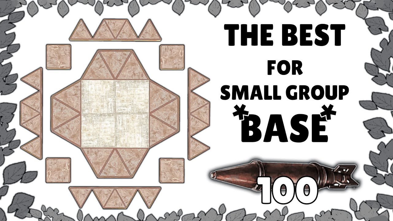Rust - The Best Small Group Base (Very Strong)