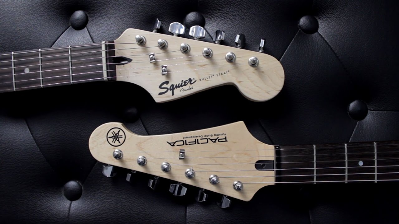 SQUIER BULLET STRAT VS YAMAHA Pacifica 012  - Guitar Battle #8