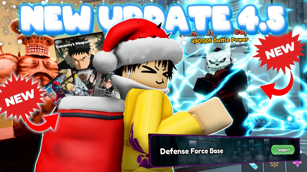 THIS IS SO GOOD! Christmas Pt.2 Update 4.5 (New Boss, New Raid, New Map) in Anime Card Clash!!