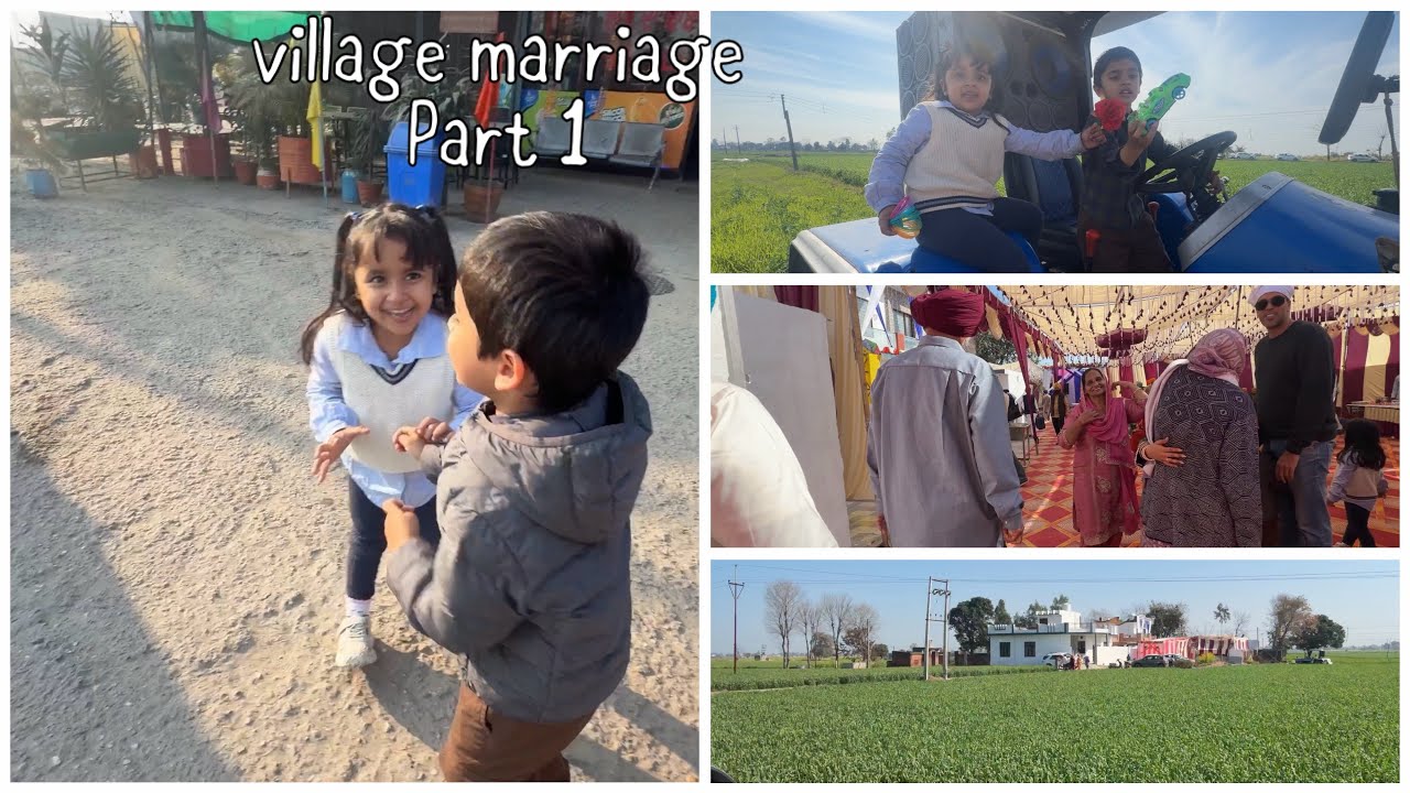 Punjabi Village Wedding in Kohali Batala 💍 | Brother-in-Law Marriage Full Vlog | Pind Da  #punjabi  