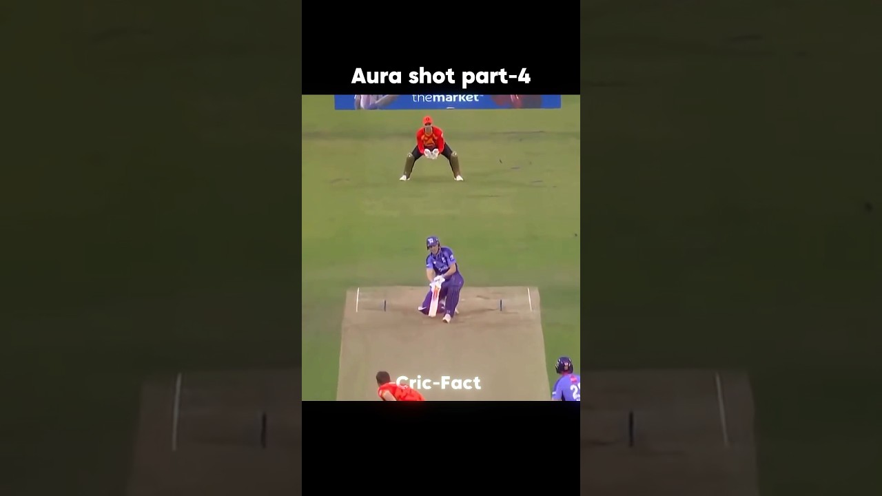 Aura shot in cricket part-4 #cricket #cricfacts #ipl