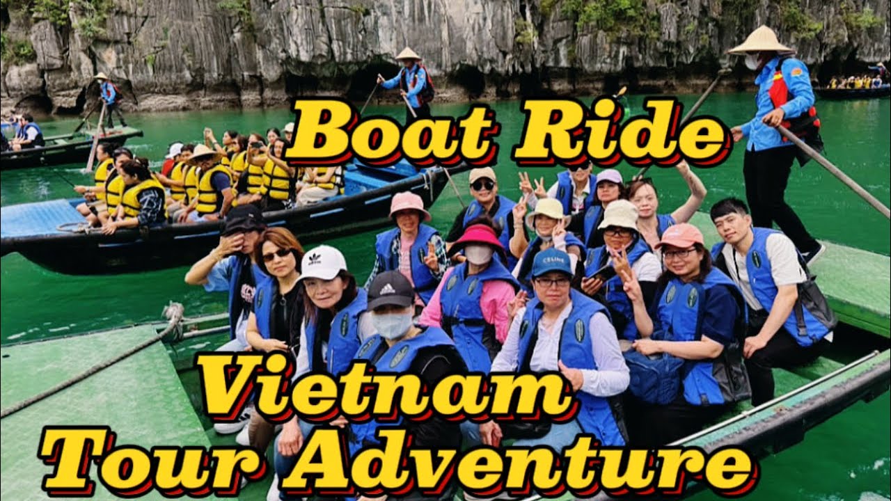 BOAT RIDE ADVENTURE VIETNAM TOUR HALONG LUNA CRUISE  05-24-25