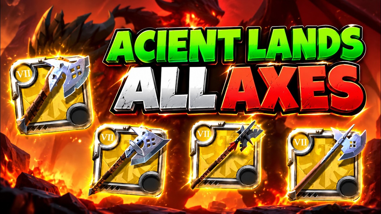 🔴 LIVE | EVERY Axe In Acient Lands?! | Albion Online