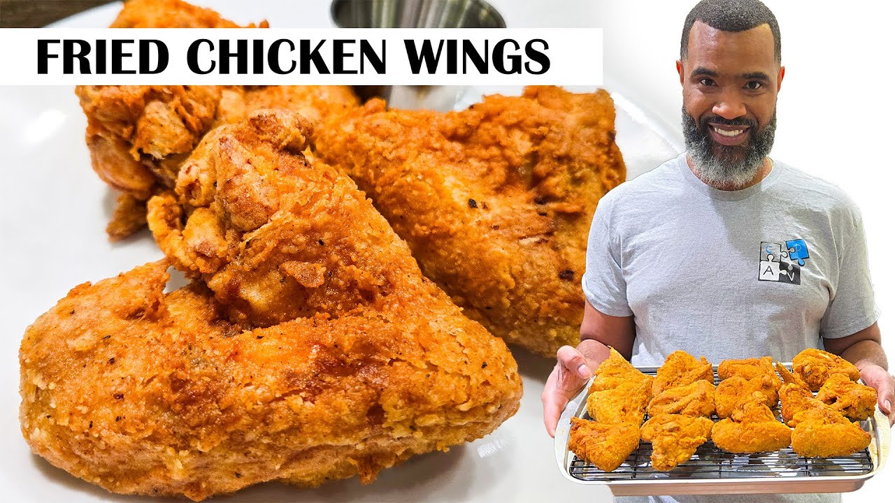 The Best Crispy Fried Chicken Wings | QUICK & EASY