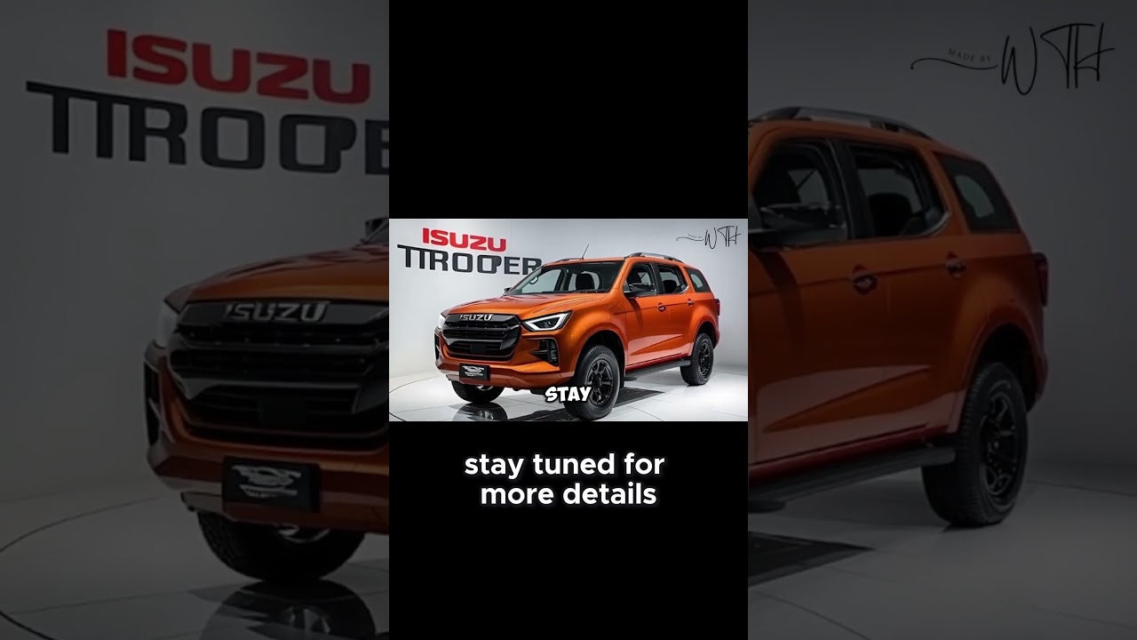 The 2025 Isuzu Trooper  Built for Any Terrain