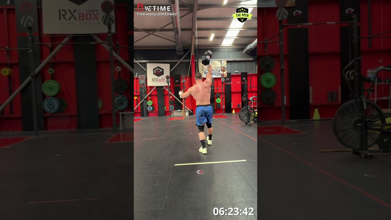 CrossFit Open 26.2 Simeon Chervenkov 