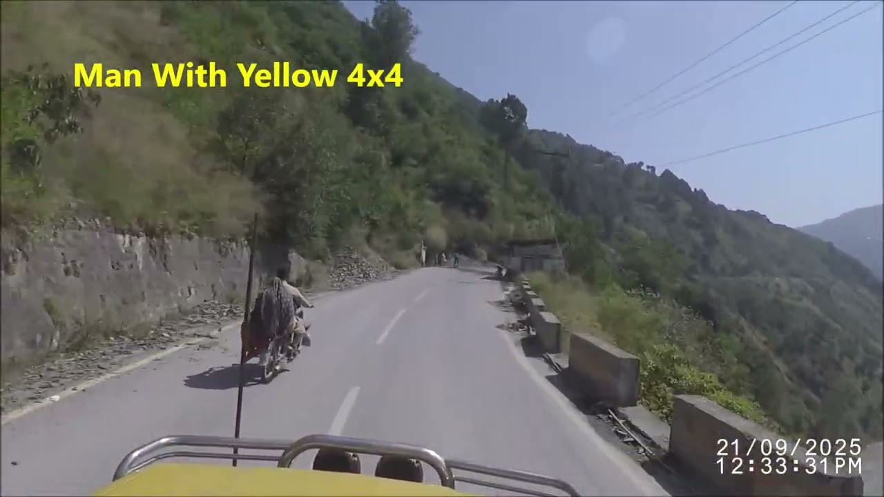 Khunjerab Pass to Murree I Part 25 I Garhi Habibullah to Lohar Gali i I Man With Yellow 4x4