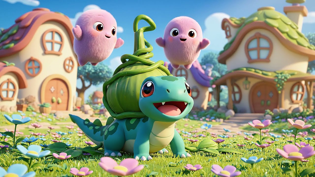 A Bulbasaur Bebé Pokémon Le Brotaron Brotes | Canciones Infantiles y Rimas para Niños