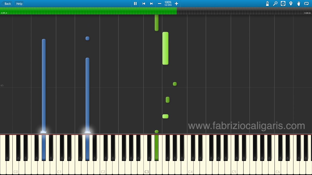 Music Of The Night - Piano cover - Tutorial - PDF