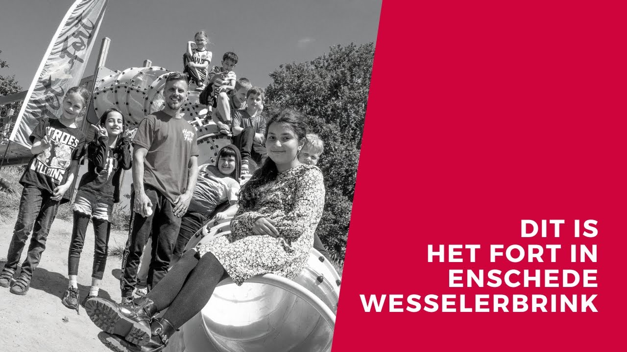 Dit is Het Fort in Enschede Wesselerbrink