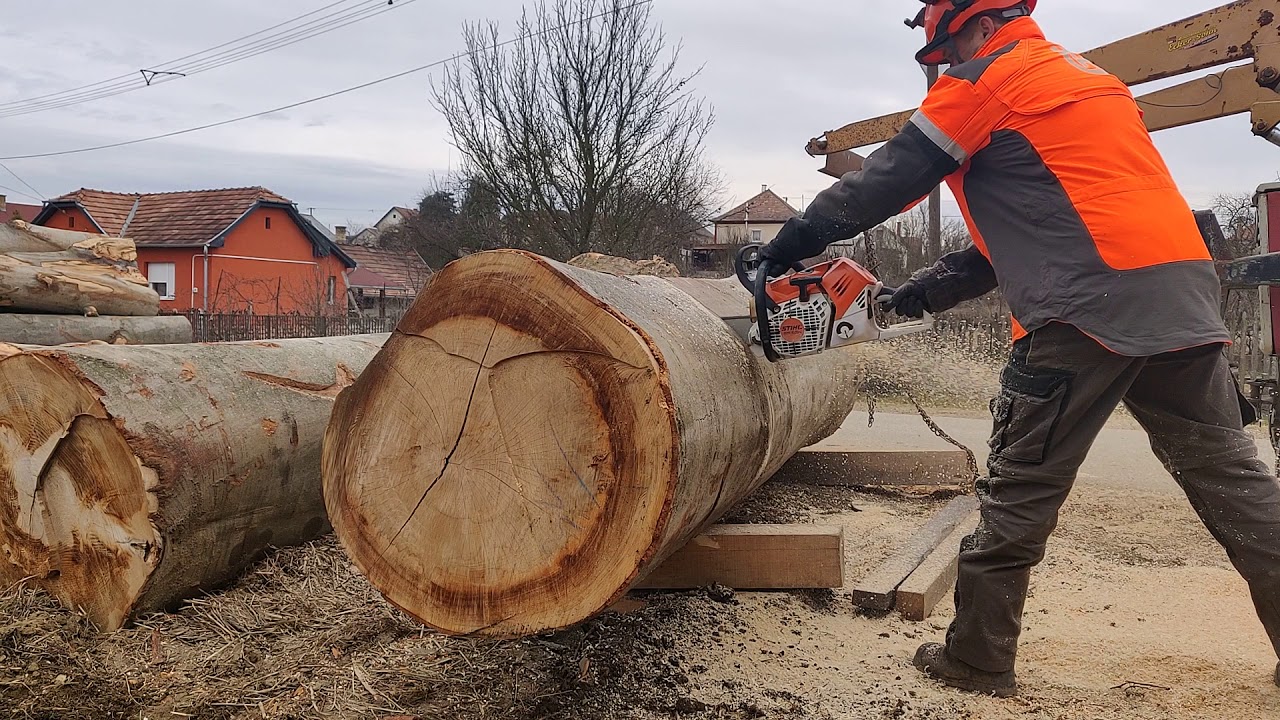 Stihl MS 500 i with 36
