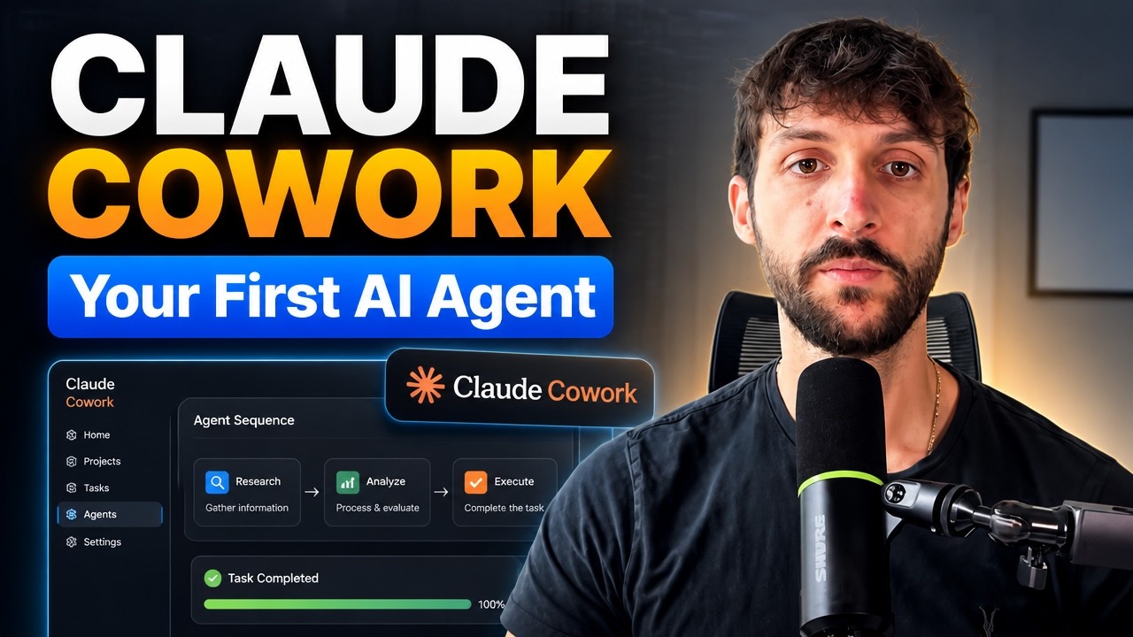 Build Your First AI Agent In Claude Cowork 2026