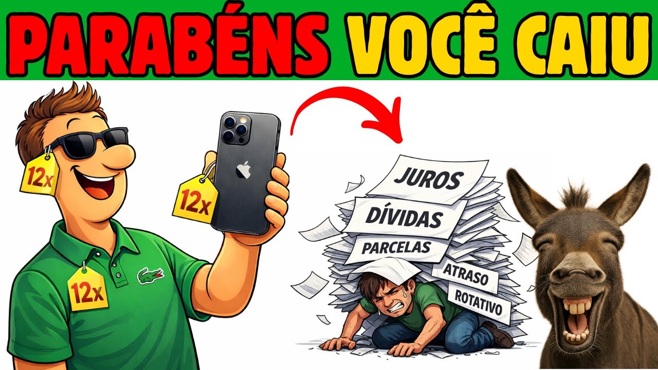 O Segredo Sujo das Parcelas: Como R$ 80 Te Prendem por 7 Anos