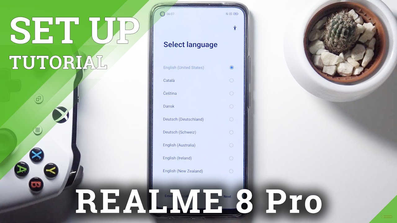 How to Initially Set Up REALME 8 Pro – First Activation & Configuration