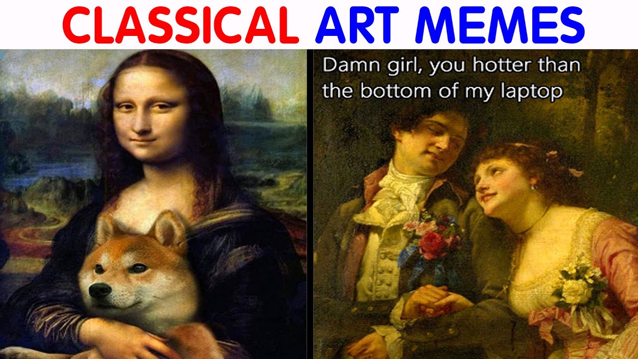 Hilarious Classical Art Memes That Deserve A Museum Of Their Own|| video compilation #63