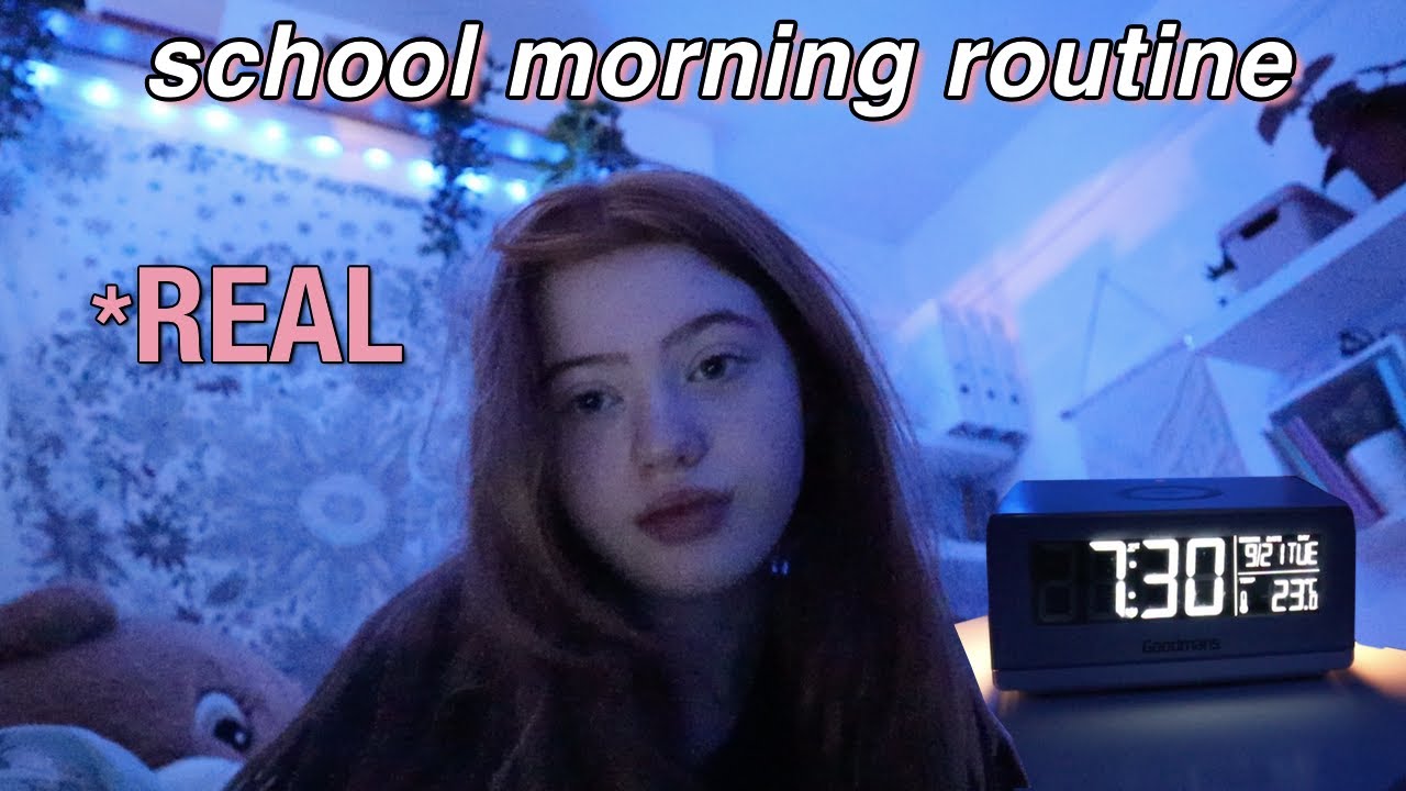 my REAL online school morning routine 2021  | Ruby Rose UK