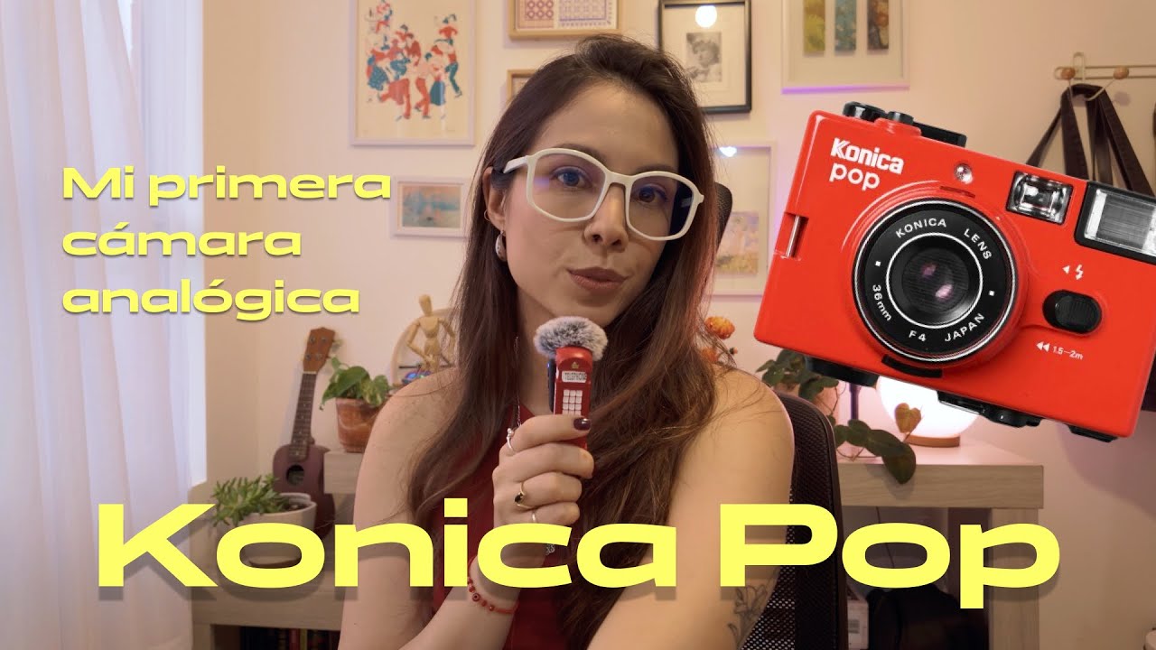 Mi primera cámara analógica 📸 | Probando la Konica Pop