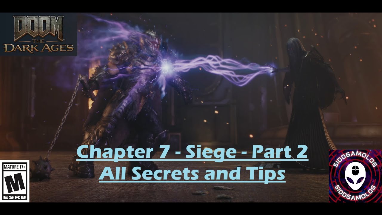 DOOM - The Dark Ages - Chapter 7 - Siege - Part 2 - All secrets & tips in this detailed walkthrough