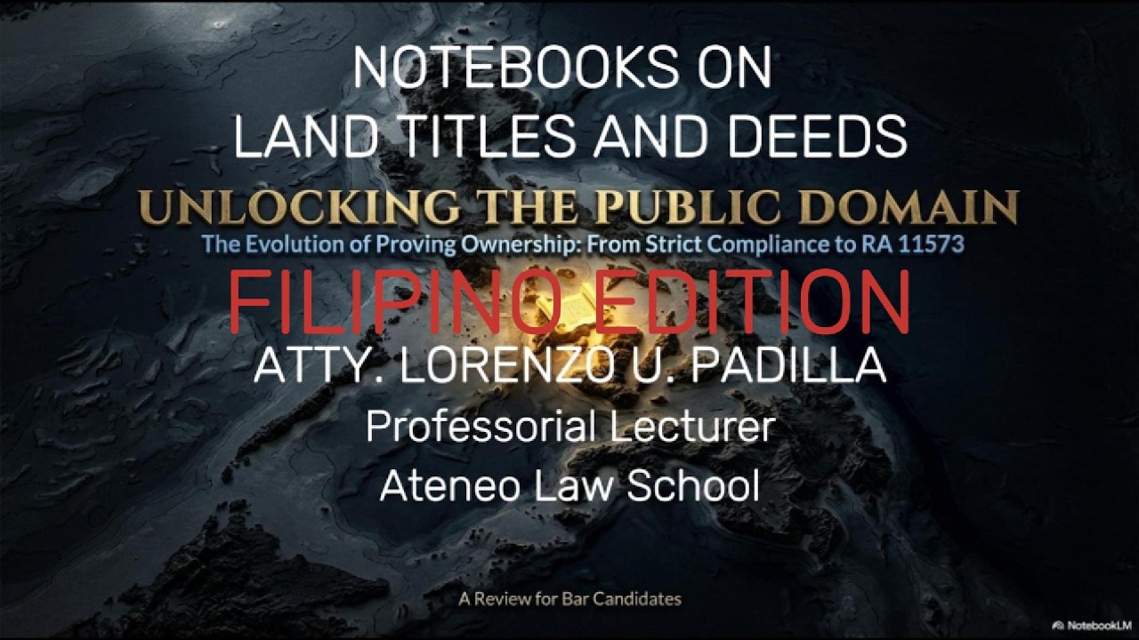 REGALIAN DOCTRINE, LAND OWNERSHIP   FILIPINO