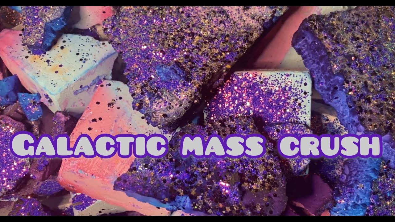 Galactic Mass Crush | Gym Chalk Asmr | Oddly Satisfying