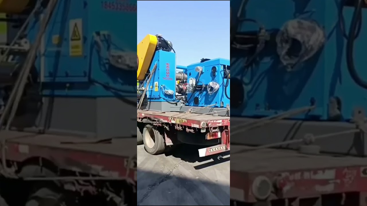 Wow. This roll forging machine steps on the delivery journey