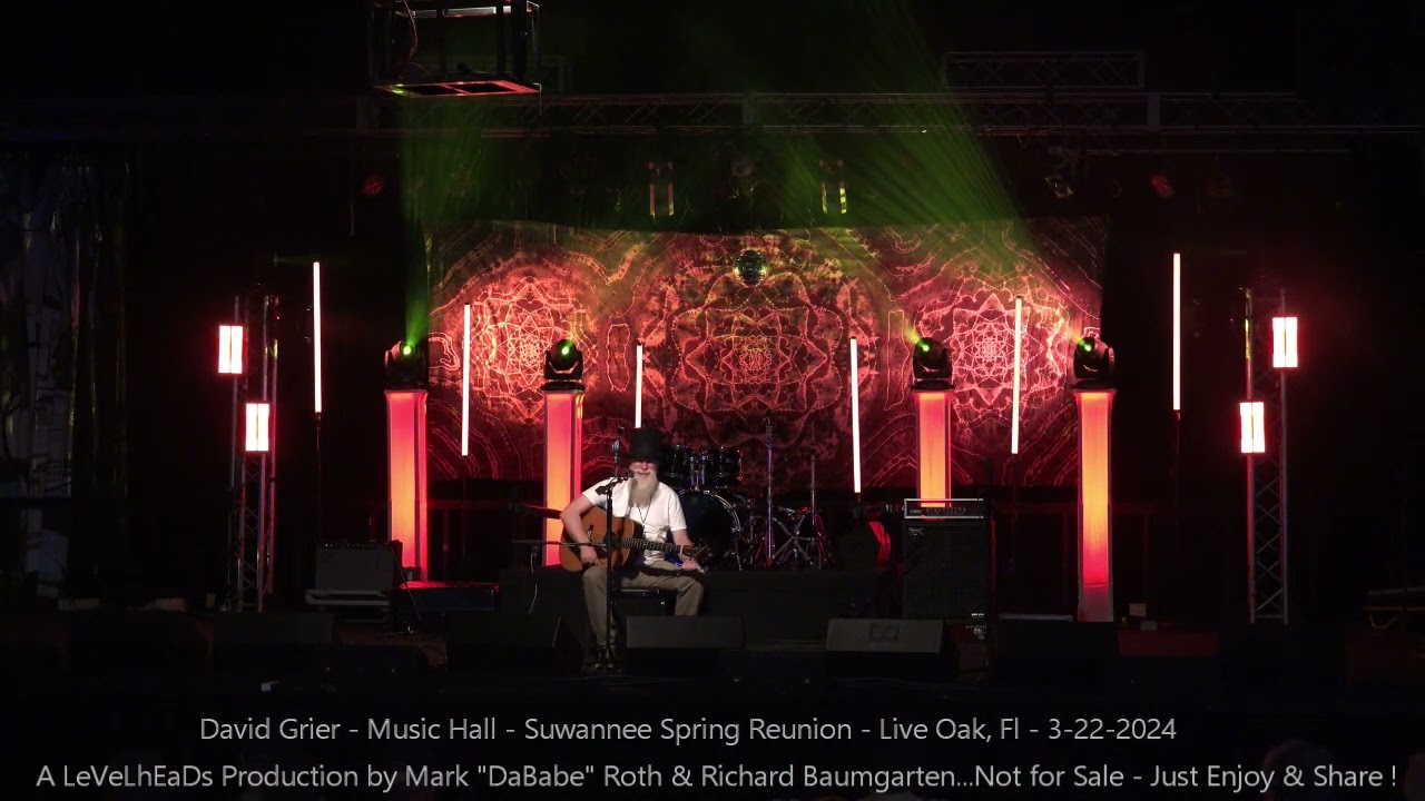 David Grier - Music Hall - Suwannee Spring Reunion - Live Oak, Fl   3- 22- 2024