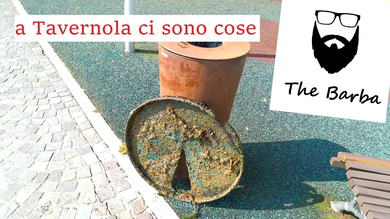 Magnet fishing e cose che escono a Tavernola Bergamasca