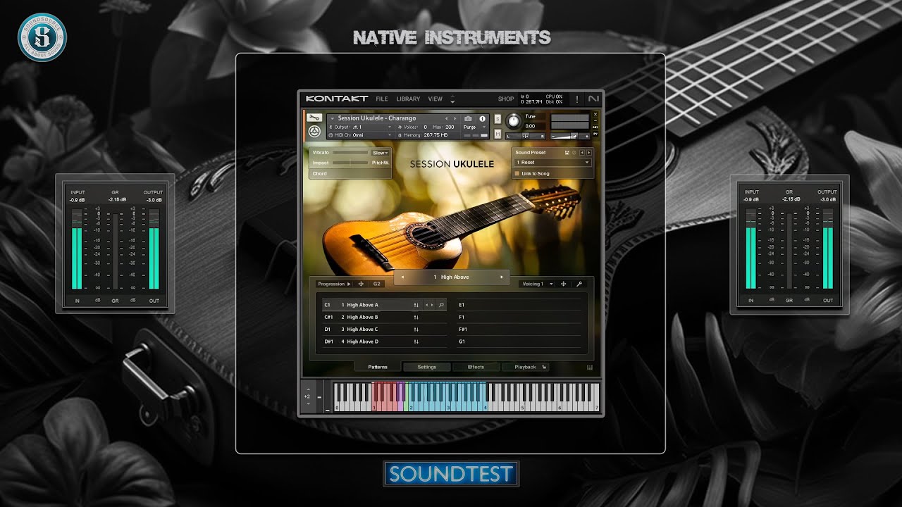 Session Ukulele - Native Instruments - Playing All Presets