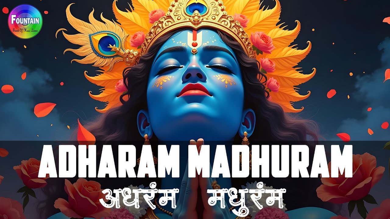 अधरं मधुरं वदनं मधुरं Adharam Madhuram | Madhurashtakam | Krishna Bhajan | Janmashtami Song