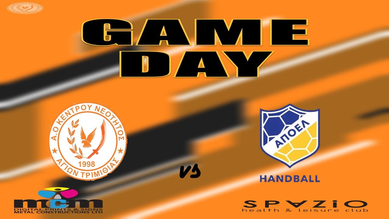 A.O.K.N. AGIOI TRIMITHIAS vs APOEL | MENS HANDBALL | 1ST DIVISION | 22/11/2025